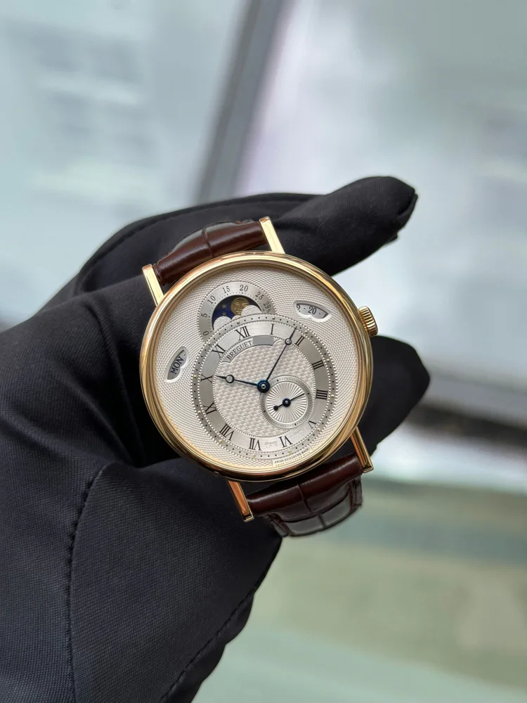 Breguet Classique Calendar Moonphase Yellow Gold